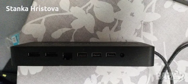 Докинг станция HP universal 19,5v 4,62A., снимка 2 - Друга електроника - 48338843