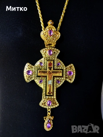 Нов Православен нагръден свещенически кръст 6 , снимка 4 - Колекции - 51928895