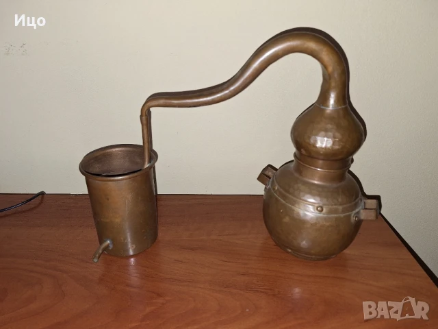 Казан за ракия 0.500л, снимка 2 - Антикварни и старинни предмети - 51082323