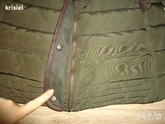 ZARA--ТОПЛО ЯКЕ С ГЪШИ ПУХ--S номер, снимка 7 - Якета - 52314058