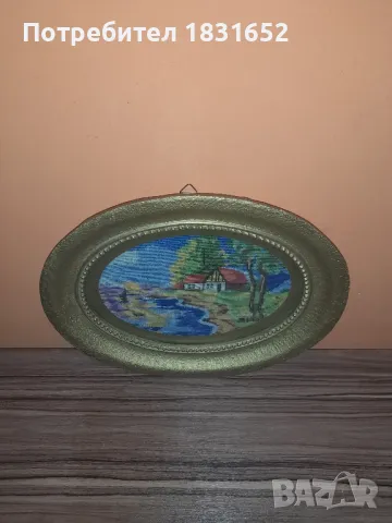 Стар гоблен, снимка 3 - Гоблени - 48757808