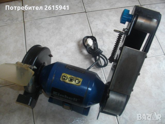 Шмиргел с Лентов Шлайф-Комбиниран-240 Вата-Отличен-Einhell BT-US240, снимка 4 - Други инструменти - 33057265