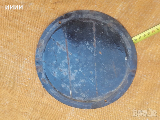 Емайлирана табела Вход забранен, снимка 2 - Антикварни и старинни предмети - 53451532