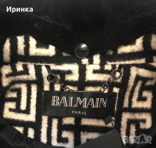  BALMAIN eлегантно дамско палто НОВО , снимка 7 - Палта, манта - 43295212