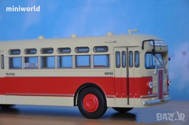 ЗиС 154 градски автобус 1946 - мащаб 1:43 на Наши Автобуси модела е нов в блистер, снимка 8 - Колекции - 28268974