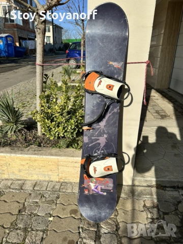 Сноуборд Nidecker Chill 55 + автомати Nidecker + сак