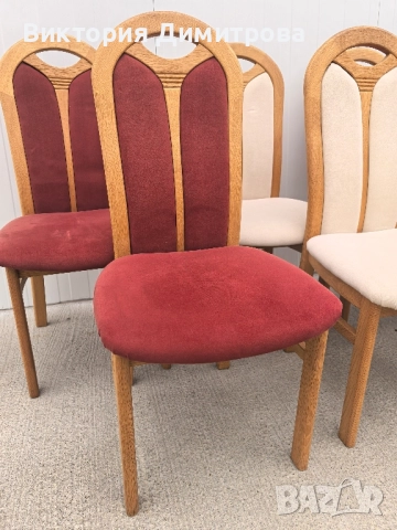 Комплект от 6 трапезни стола , снимка 2 - Столове - 52841528