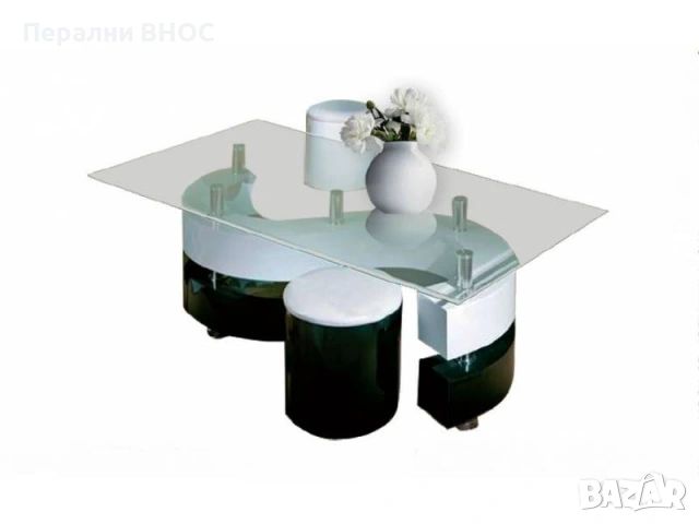 Стъклена холна маса