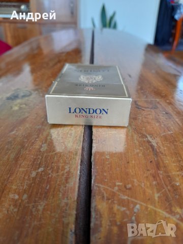 Стара кутия от цигари London, снимка 3 - Други ценни предмети - 33221125