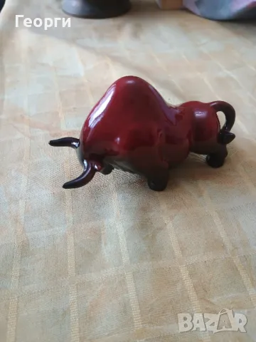 Красив керамичен бик-1, снимка 7 - Декорация за дома - 50094010