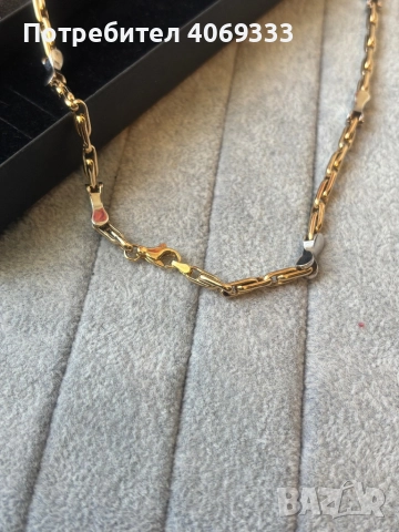 Златен синджир 24.64гр 14к 60см, снимка 3 - Колиета, медальони, синджири - 52930065