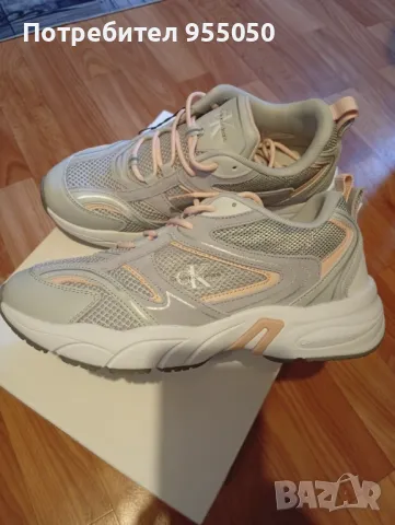 Дамски оригинални маратонки Calvin Kleine, снимка 3 - Маратонки - 49891767