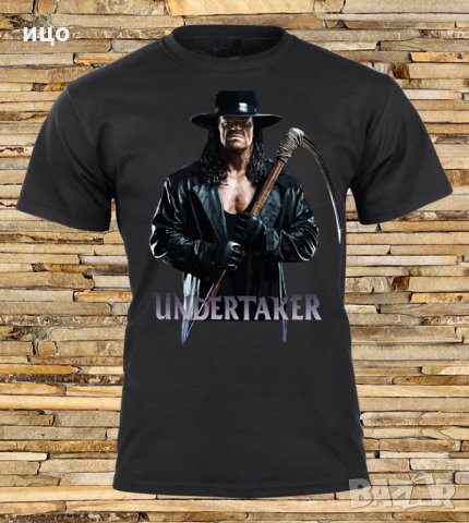  Тениска WWE кеч Undertaker Гробаря мъжки и детски размери , снимка 2 - Тениски - 28171587