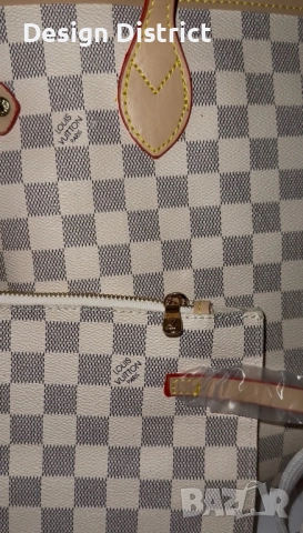 Louis Vuitton Neverfull Damier Azur, снимка 3 - Чанти - 52532901
