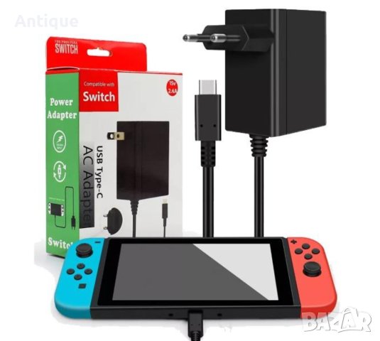 Адаптер за Nintendo Switch, Зарядно AC Adapter, снимка 4 - Аксесоари - 43480687