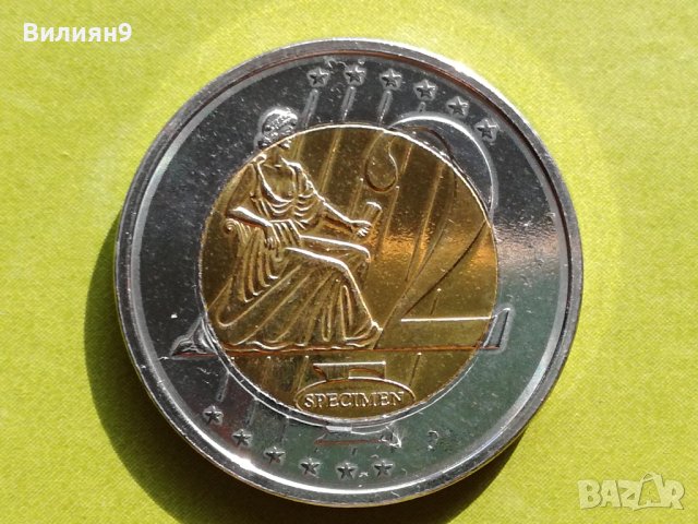 2 евро 2003 Малта Пробна ''Specimen'' 