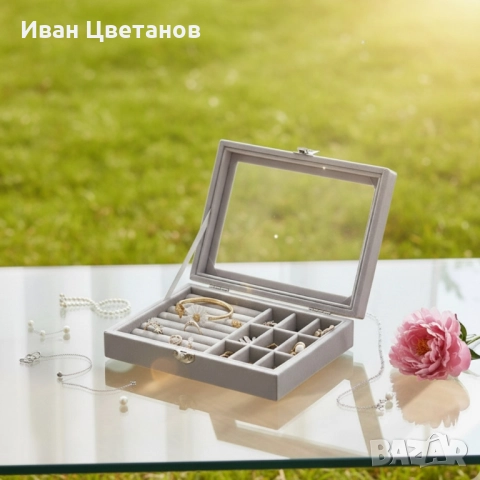 Кутия за съхранение на бижута – 24 места за перфектен ред