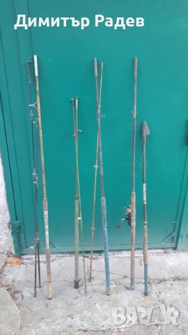 Рибарски пръчки вибро стък. Двойка  3 м 2 макари Дайва със лагери  и кепчета