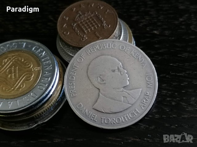 Монета - Кения - 1 шилинг | 1980г., снимка 2 - Нумизматика и бонистика - 32969189