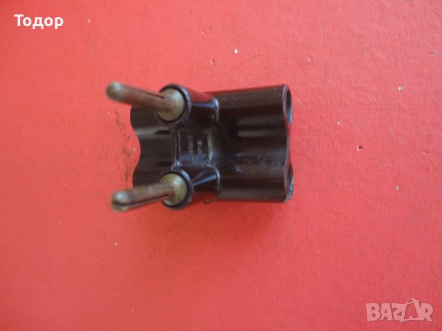 Немски бакелитов разклонител щепсел 3 Райх 4, снимка 3 - Антикварни и старинни предмети - 43533850