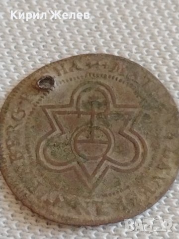 Стар КОРАБЕН ЖЕТОН над стогодишен рядък бронз мед за КОЛЕКЦИОНЕРИ 27203, снимка 2 - Нумизматика и бонистика - 43907691