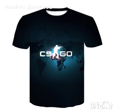 Тениска / фланелка CS GO размер М