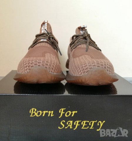Работни обувки с метално бомбе - уникално леки от дишащ материал (Модел 1105), снимка 10 - Други - 33620207