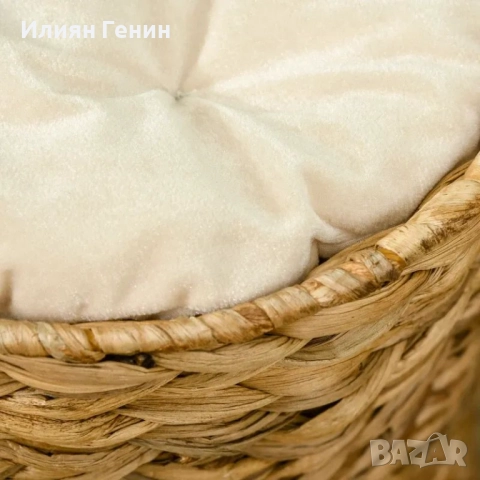 Драскалка за котки PawHut, 47 см, 2 пещери, снимка 5 - За котки - 52070527