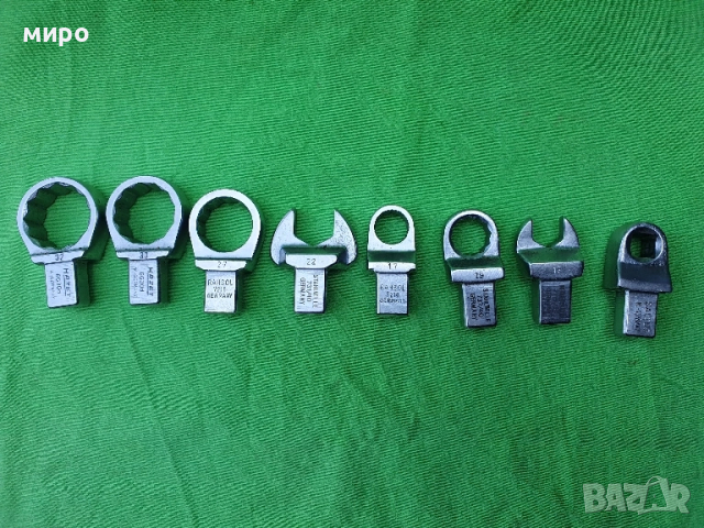 Вложки за динамометричен ключ Hazet,Rahsol,Stahwille Saltus