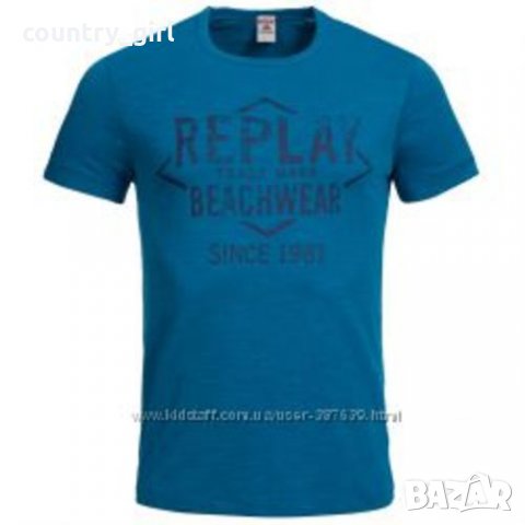 Replay  - страхотна мъжка тениска КАТО НОВА, снимка 1 - Тениски - 26440044