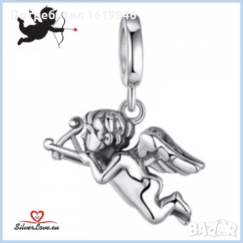 Сребърни талисмани за гривна Пандора, снимка 3 - Гривни - 28478892