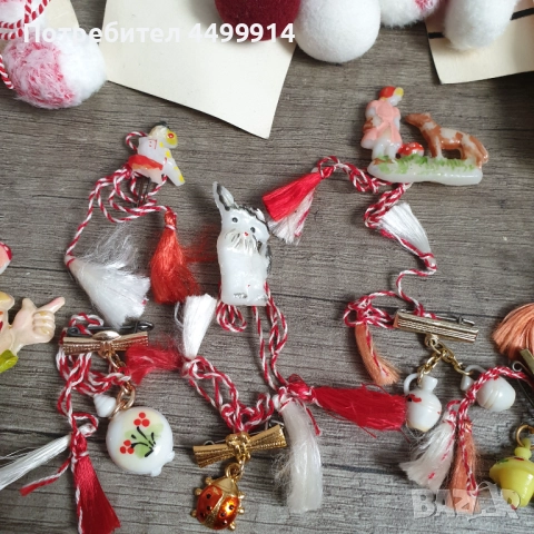 Стари соц.мартенички - 57 броя, снимка 8 - Колекции - 52412049