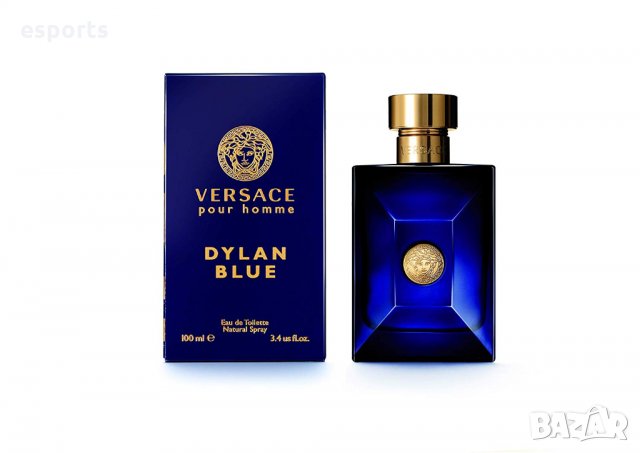 Versace Dylan Blue Pour Homme Тоалетна вода EDT 100ml автентичен мъжки парфюм, снимка 3 - Мъжки парфюми - 26954189