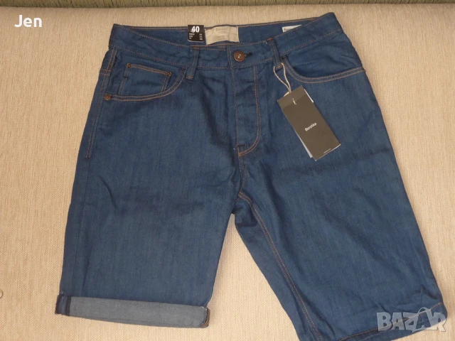 Нови къси дънкови панталони Bershka, р-р 40
