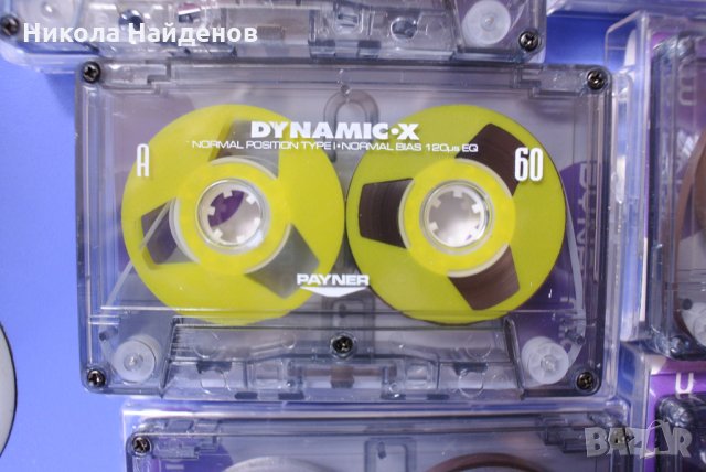 Аудио касети Reel to Reel ЧИСТО НОВИ Dynamic-x Цеветни DIY, снимка 4 - Аудио касети - 33151694