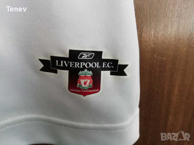 Liverpool оригинална футболна фланелка тениска Ливърпул 2003/2004/2005 XL, снимка 6 - Тениски - 36478581