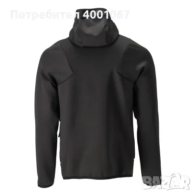 черен суичър ( горница ) с качулка , снимка 1