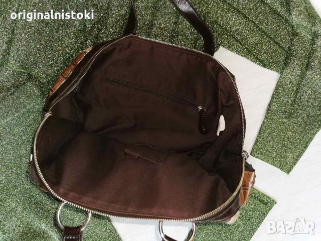 Естествена Кожа  чанта  марка Sisley, снимка 4 - Чанти - 32251920