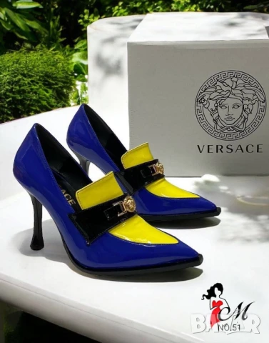 обувки на ток versace , снимка 2 - Дамски обувки на ток - 50901756