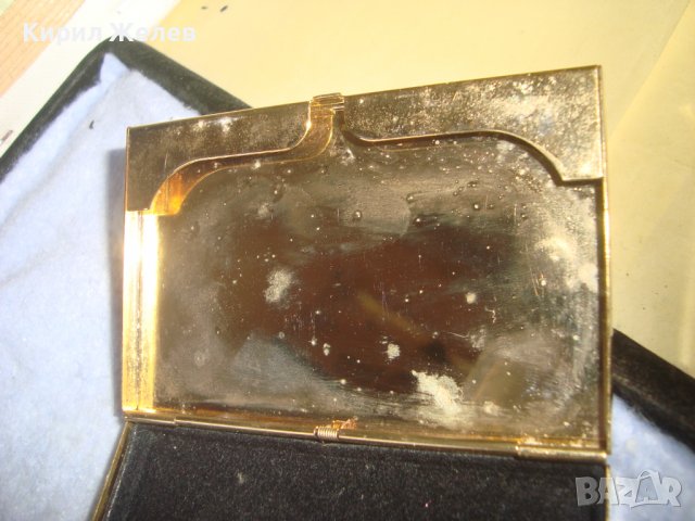 СТАР ПОЗЛАТЕН ЛУКС - МОДЕЛ СТИЛЕН ВИЗИТНИК 32203, снимка 4 - Други ценни предмети - 38288834