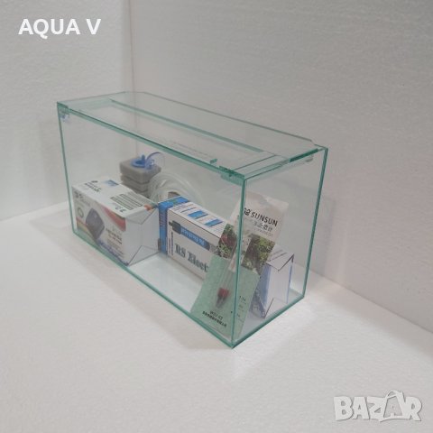 Аквариум 10 литра - оборудван, снимка 2 - Аквариуми - 39791872