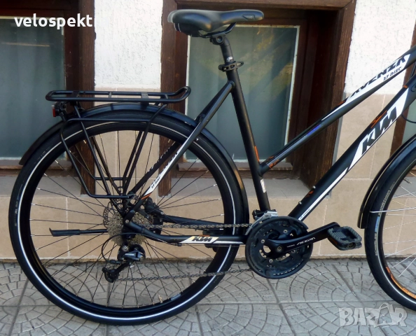 КТМ Авенца ! 27 скорости ! Трапец ! Хидравлики ! Германия !, снимка 13 - Велосипеди - 51658130