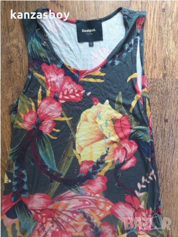 Desigual Adriana verde - страхотна рокля, снимка 5 - Рокли - 33368908