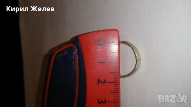 Рядък пръстен много стар сачан с буква О - 59981, снимка 8 - Антикварни и старинни предмети - 28875597