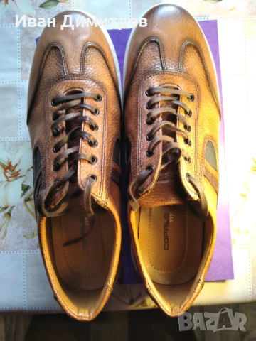 Нови маратонки COPALO 777 изцяло естествена кожа на половин цена. Номер 45., снимка 5 - Маратонки - 50571997