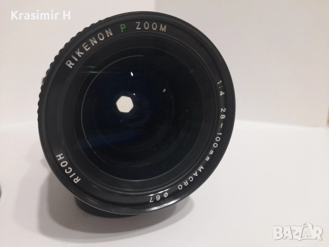 Продавам  ръчнофокусен обектив за Pentax  k-mount, снимка 3 - Обективи и филтри - 52531336