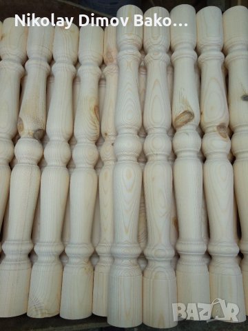 Дървени балюстри за парапет, снимка 4 - Ремонти на къщи - 33571813