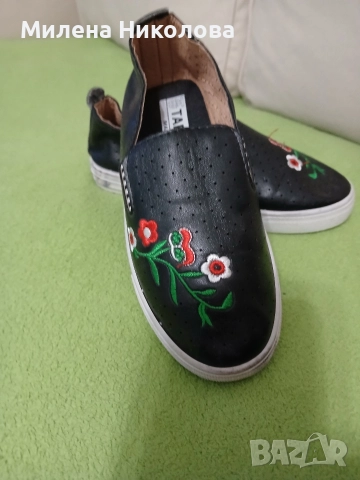 Кожени пролетни обувки 32