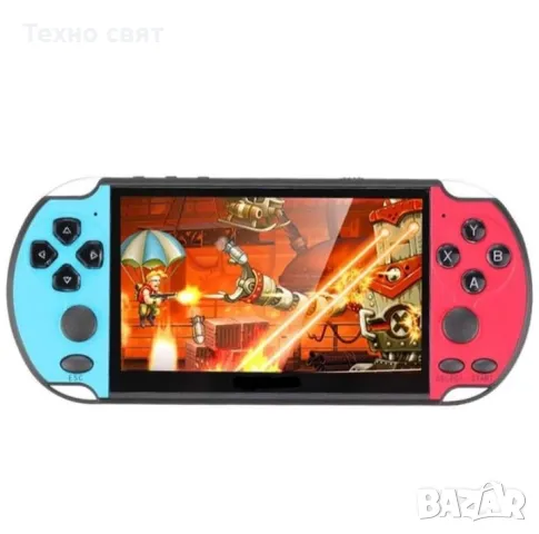 Преносима игрова конзола X12 екран 5.1 инча, тв игра с вградени игри