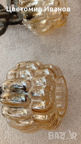 Полилей от ковано желязо и масивен дъб абажур , снимка 6 - Лампи за таван - 52661816